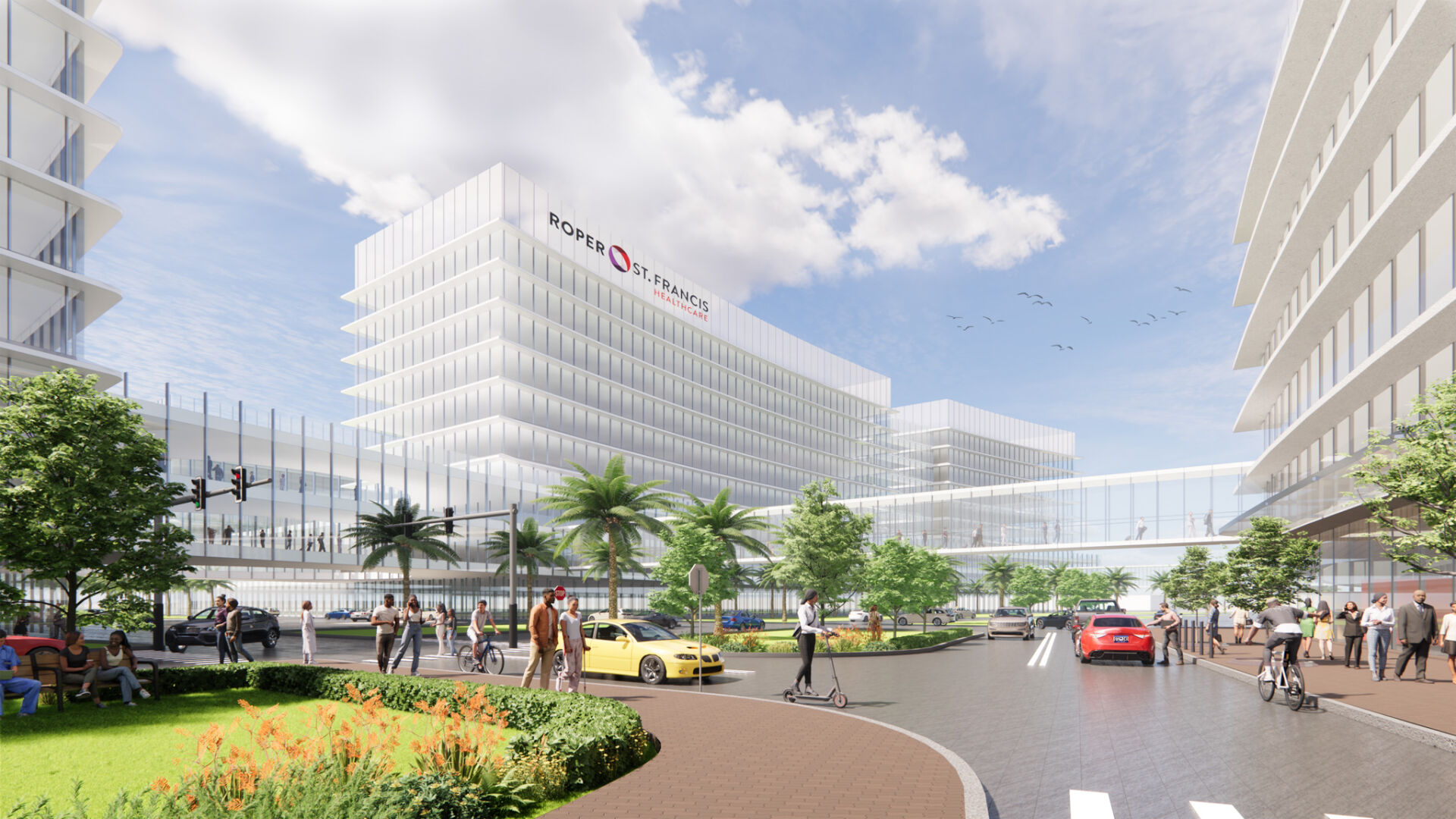 New Roper St. Francis Hospital campus